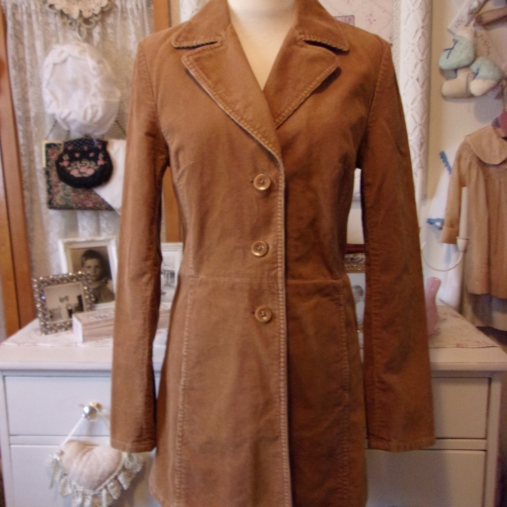 Caramel Corduroy Jacket